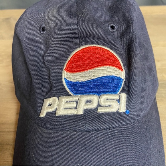 Vintage‎ 1998 Pepsi StrapBack Hat Blue adjustable cap - Picture 2 of 8